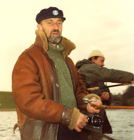 Dad fishing